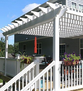 Vinyl Pergola